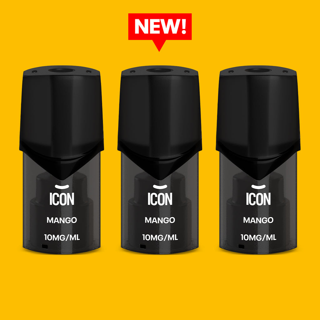 Icon Vape Mango Pods 10mg (Pack of 3) Alternative