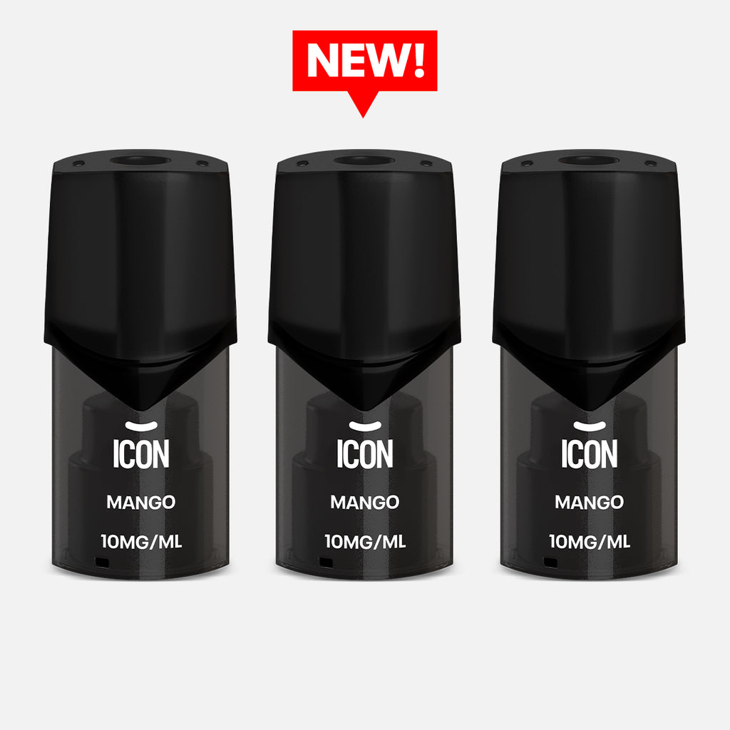 Icon Vape Mango Pods 10mg (Pack of 3)