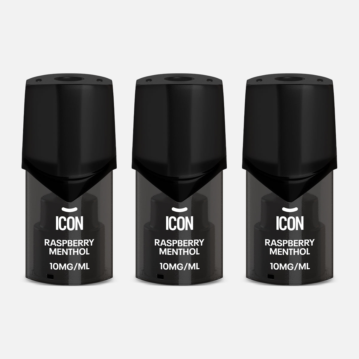 Icon Aqua Vape Raspberry Menthol Pods 10mg (Pack of 3)