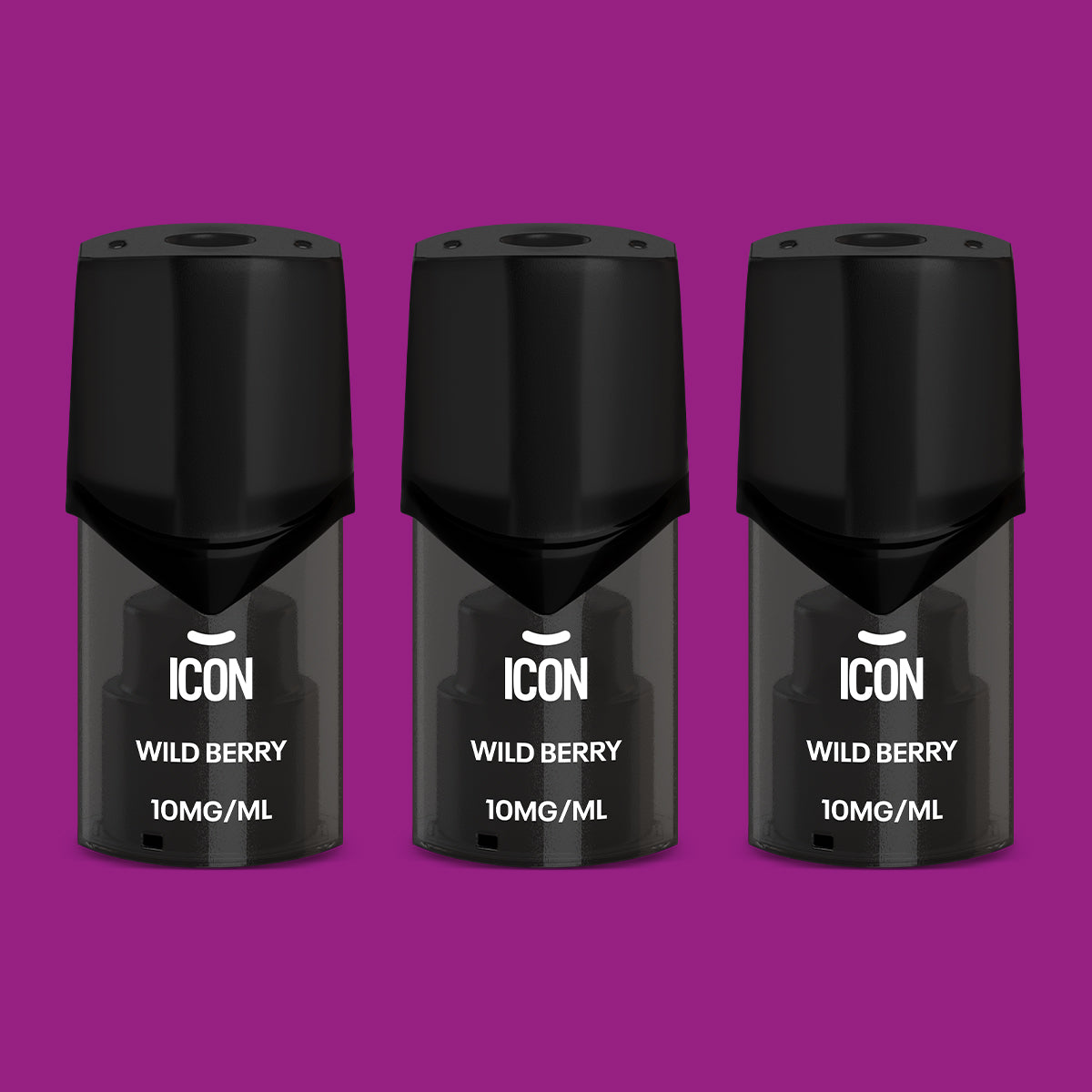Icon Aqua Vape Wild Berry Pods 10mg (Pack of 3) Alternative